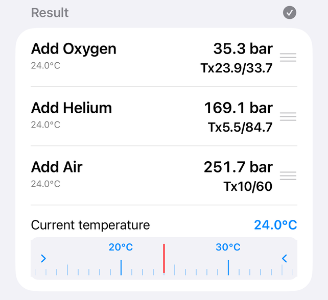 After rearranging the gases